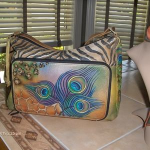 Anuschka Hand Painted Handbag